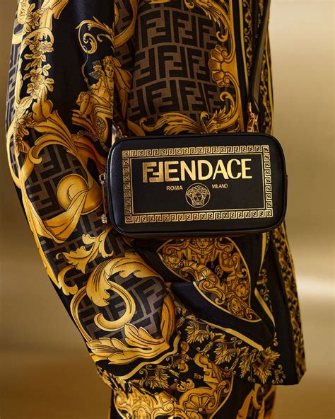 cinta borchie versace|fendace versace swap.